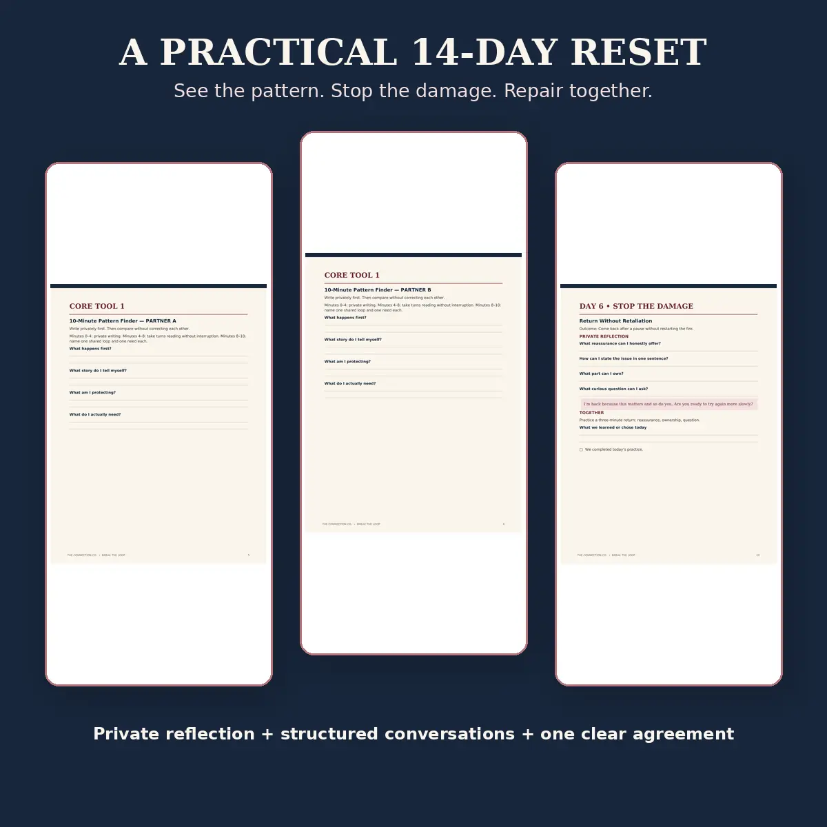 A 14-Day Couples Communication Reset: What to Practice Each Day
